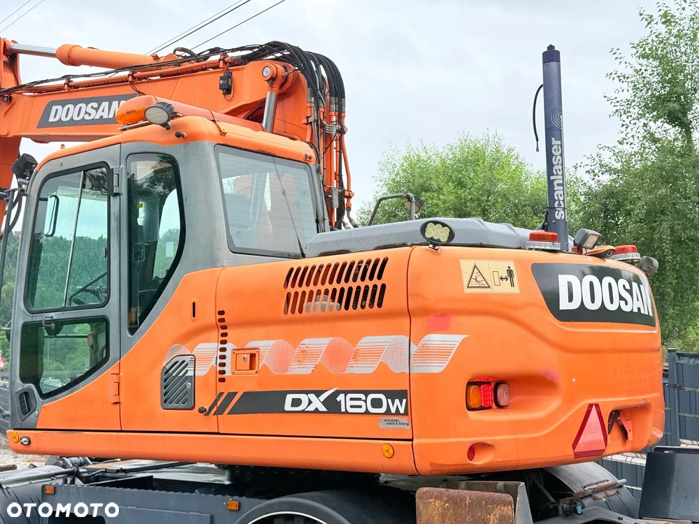 Doosan * DOOSAN DX160W *ROTOTILT* GPS 2D Leica * Sprowadzona * Stan Perfekcyjny * Koparka Kołowa * - 12