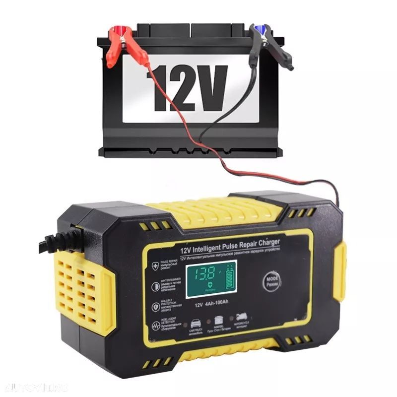 Redresor inteligent încarcare acumulator Auto 6 sau 12 volți - 5