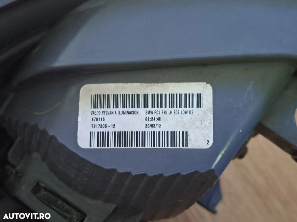 Stop tripla lampa stanga spate aripa original BMW X3 F25 - 3