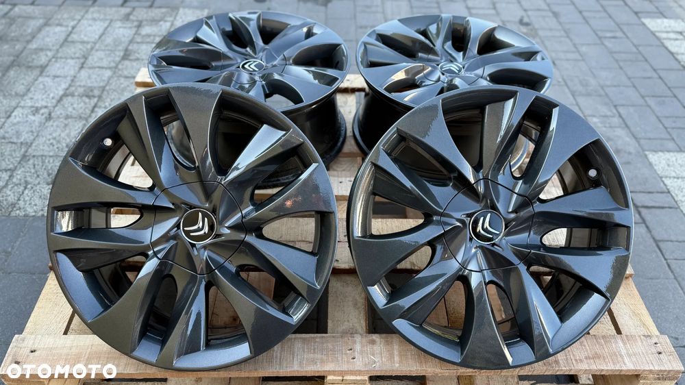 Alufelgi r17 4x108 ET27 7.5J Citroen Peugeot DS DS5 Berlingo C4 Picasso C3 DS3 Koła - 1
