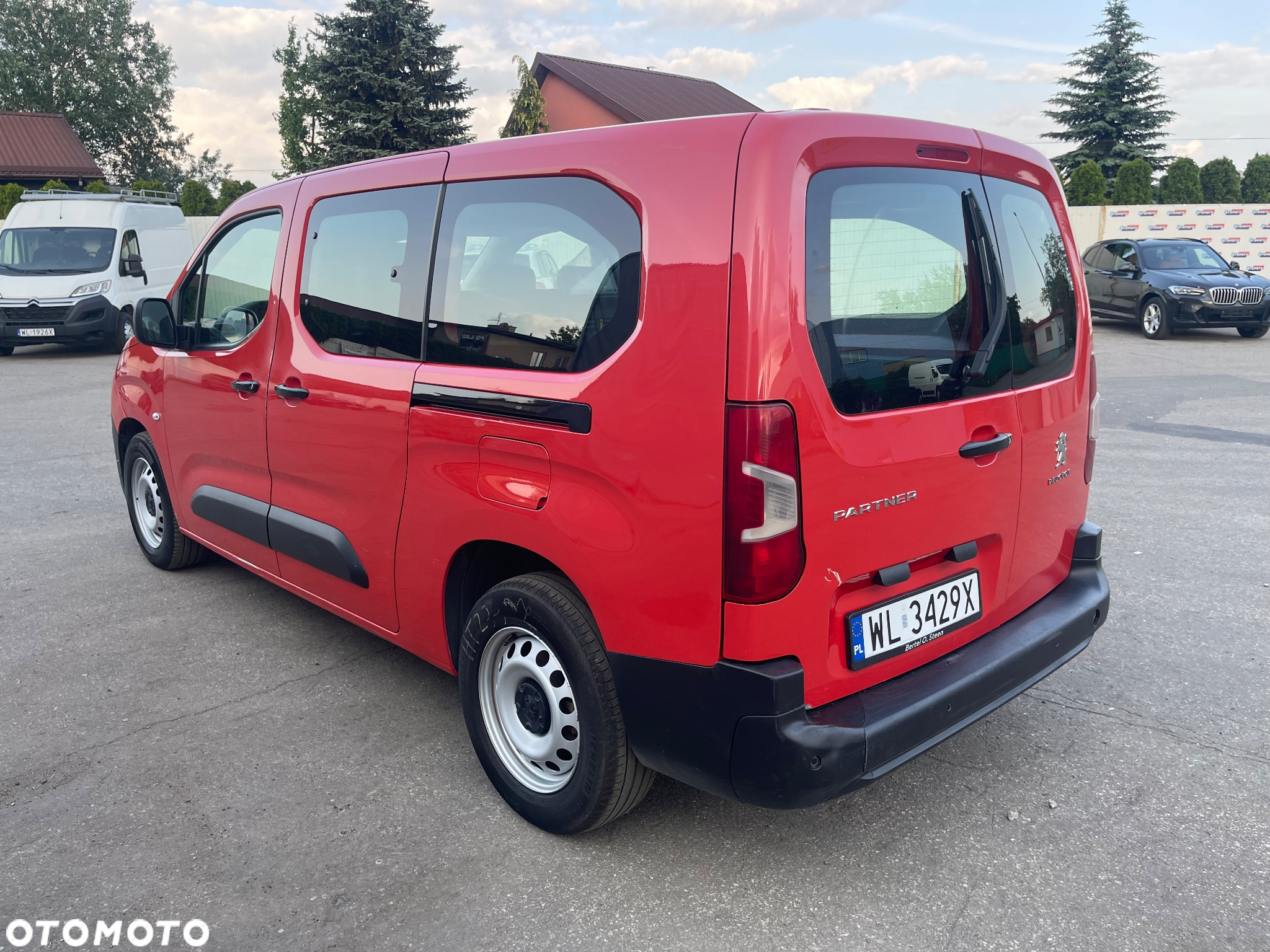 Peugeot Partner Long Automat 2x przesuwne drzwi Klimatyzacja PDC przód tył Po wymianie rozrządu - 5