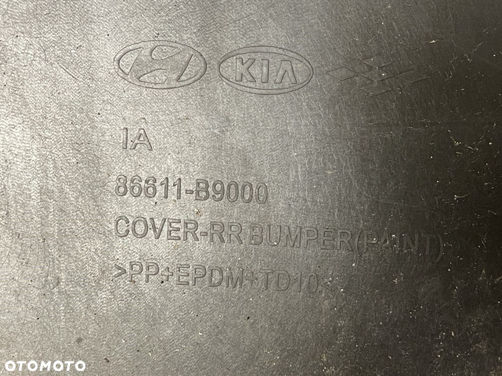 FABRYCZNIE NOWY ORYGINALNY ZDERZAK TYLNY HYUNDAI i10 II 2 13-17 TYLNY TYŁ 86611-B9000 - 10
