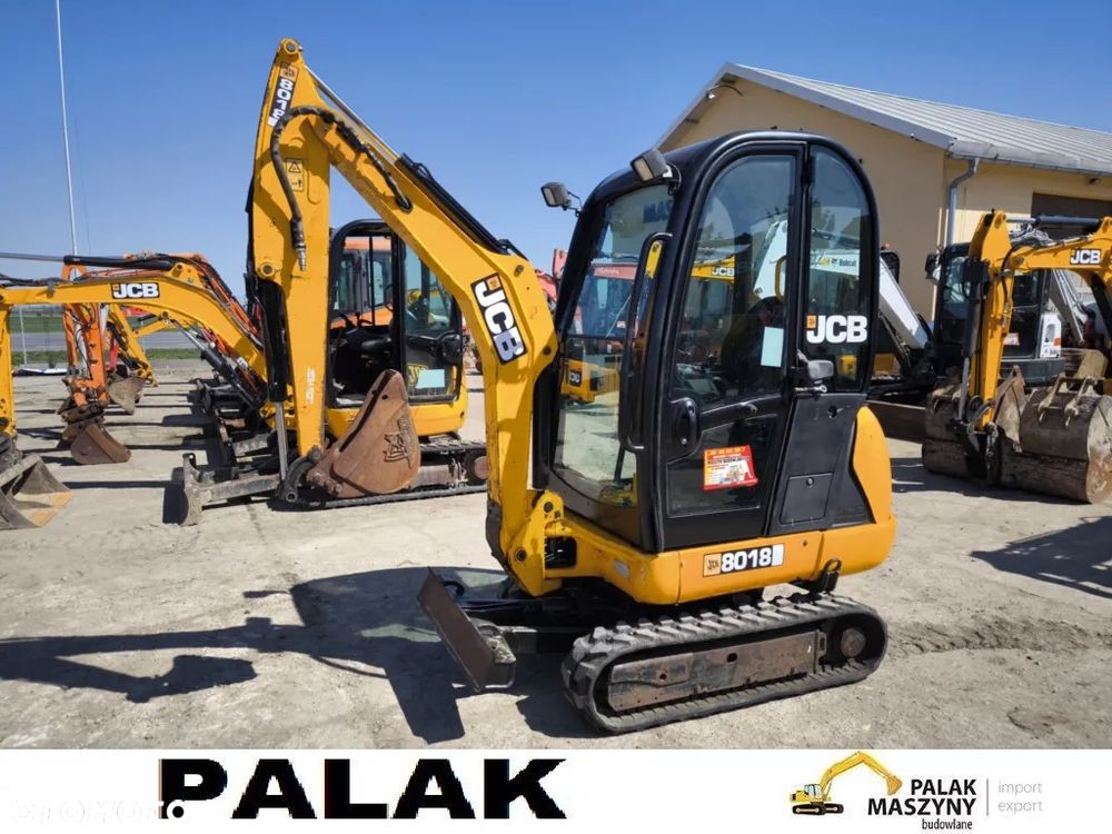 JCB Mini koparka JCB 8018, , 2017 rok - 9