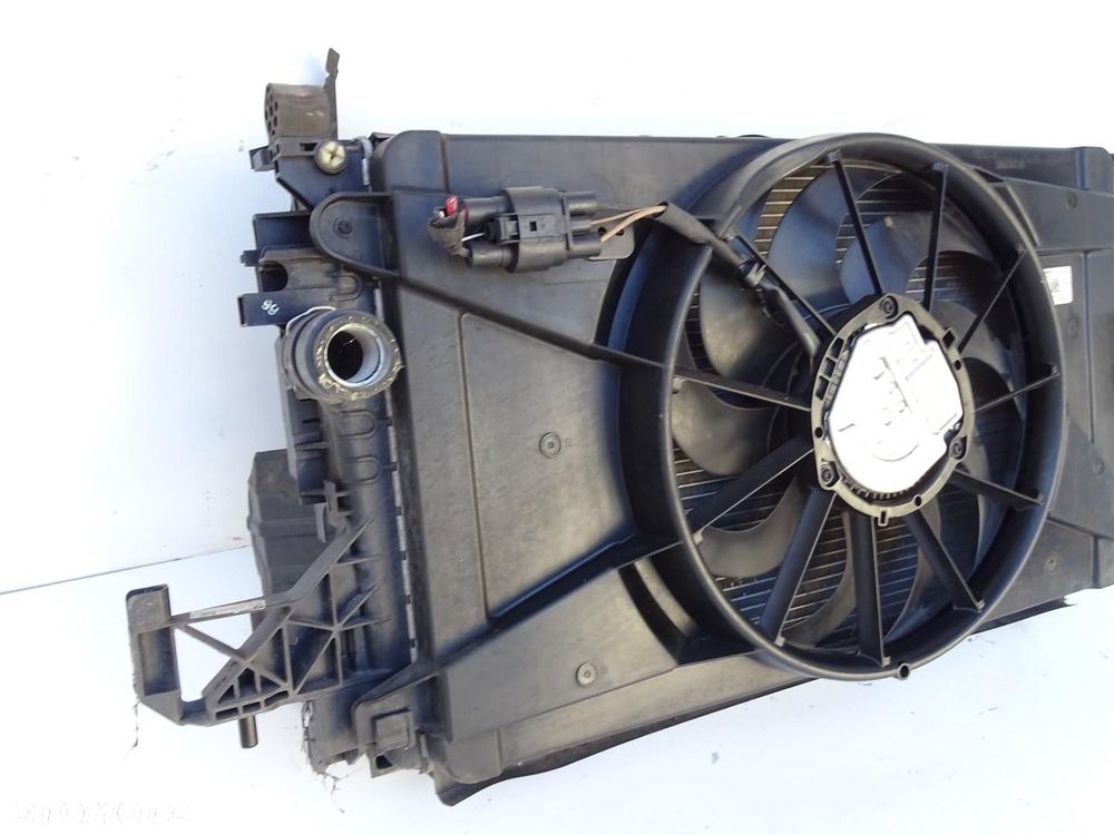 KOMPLET CHŁODNIC WENTYLATOR B14XE LV7 1.4 16V B 100 KM 74kW OPEL ASTRA V K - 7