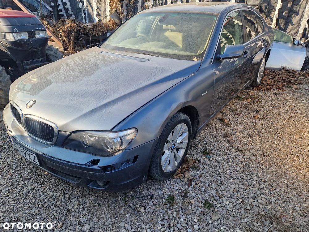 bmw e65 750 fotel kanapa deska kokpit podsufitka boczek podłokietnik licznik panel szyb stacyjka - 1