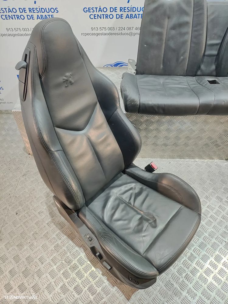 Conjunto de bancos em pele Peugeot RCZ com memória e aquecidos - 11