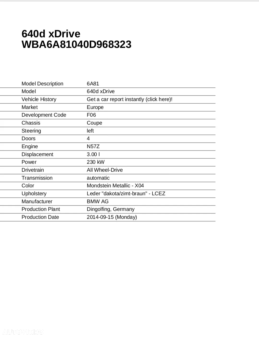 BMW Seria 6 640d xDrive M Sport Edition - 11