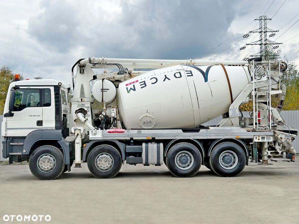 MAN TGS 35.400 * POMPOGRUSZKA 25,5 m / 8x4 + PILOT - 4