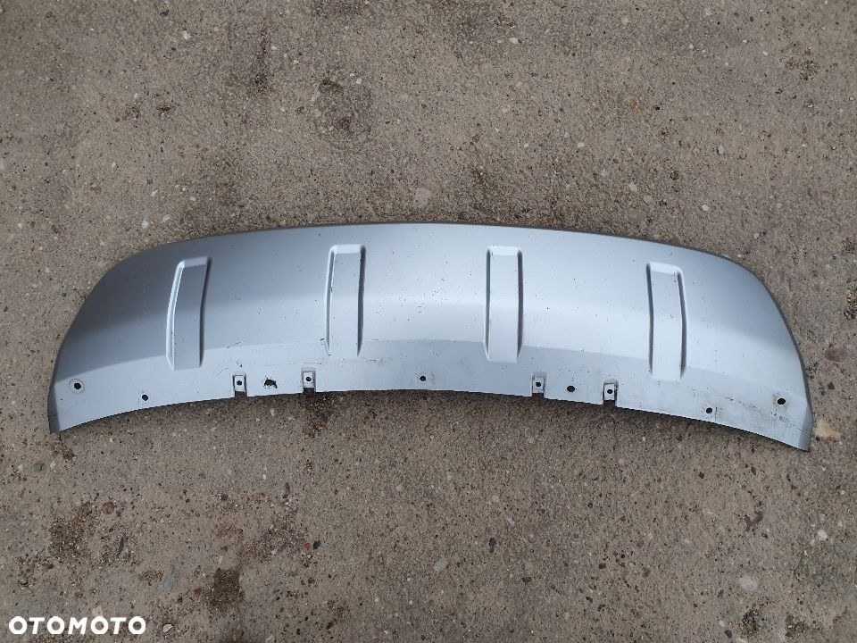 Mitsubishi Outlander II 07- nakładka spoiler zderzak przedni - 1