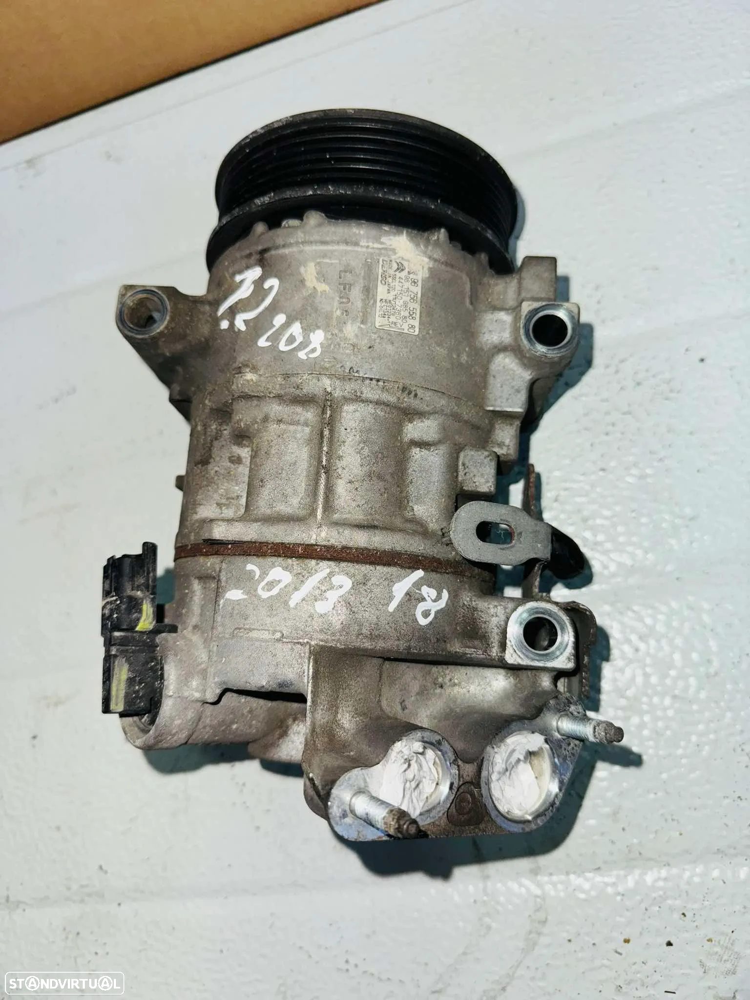 Compressor de Ac Peugeot 208 / Citroen C3 1.2 Turbo a Gasolina - 3