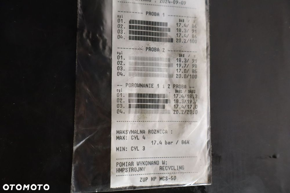 SILNIK VOLKSWAGEN PASSAT B6 2.0TDI 140KM CBAB TEST - 3