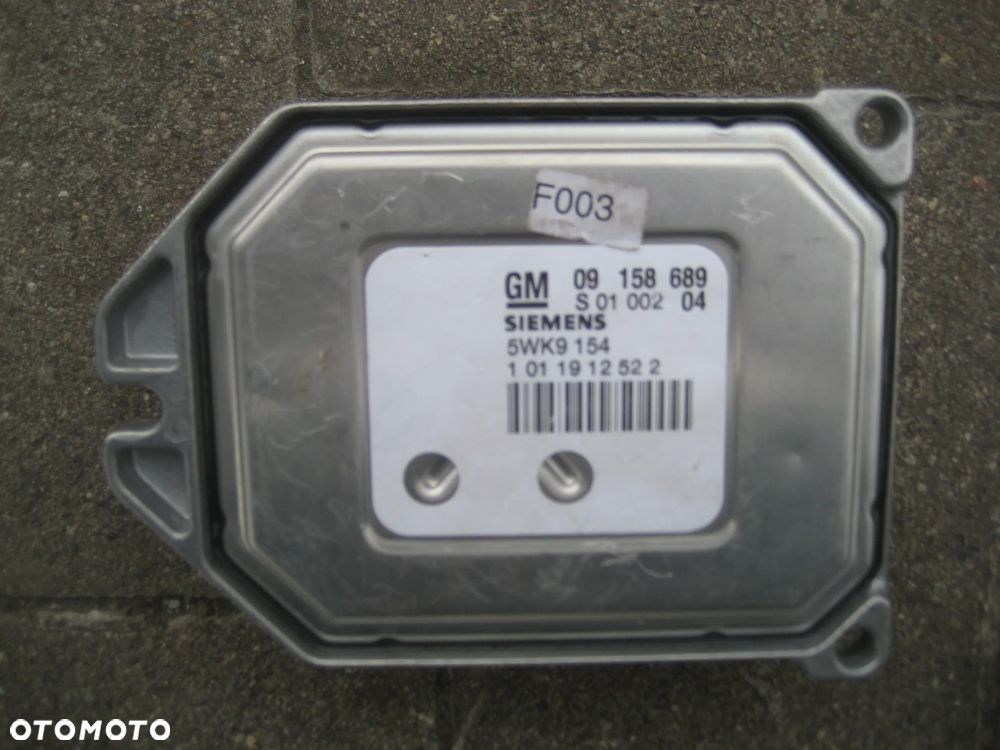 opel zafira a 1,8 benzyna komputer silnika z18xe - 5