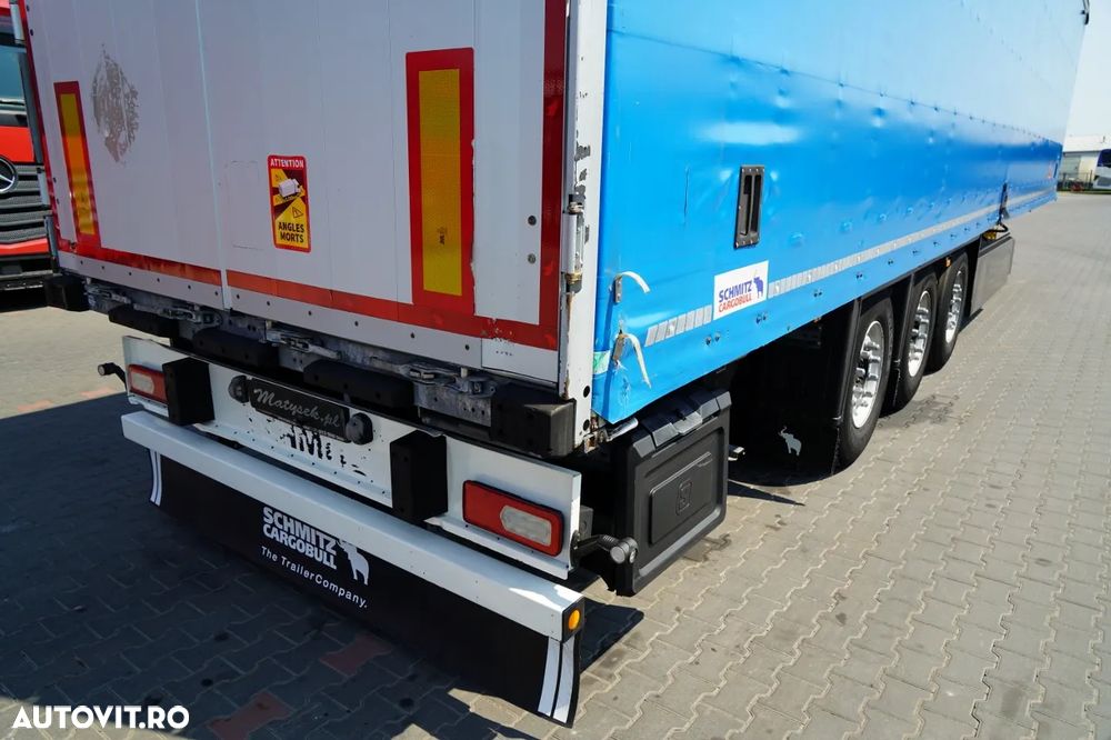 Schmitz Cargobull CORTINĂ / STANDARD / TRANSPALET / SISTEM RSAB / AXĂ RIDICATĂ / AXE SCHMITZ / 2019 / - 13