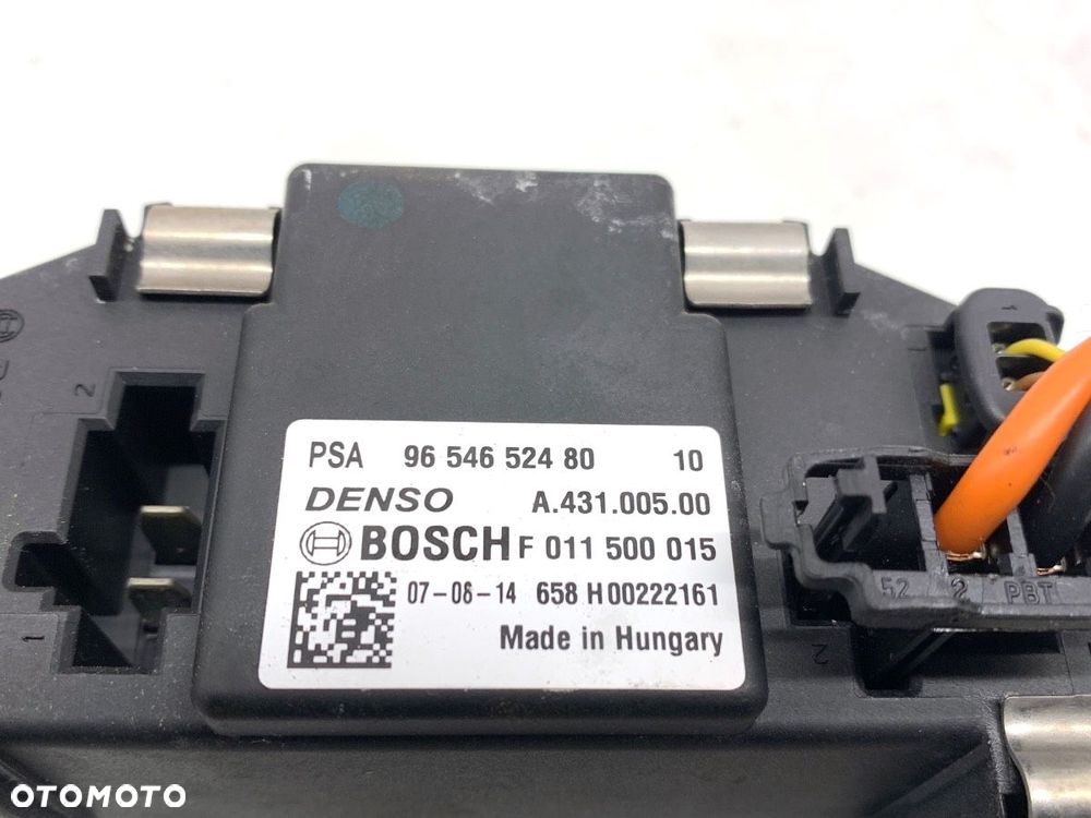 OPORNIK DMUCHAWY POWIETRZA  CITROEN C4 PICASSO I nadwozie wielkoprzestrzenne (MPV) (UD_) 2006 - 2015 - 5