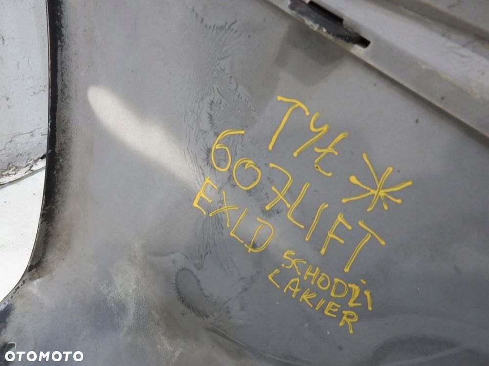 ZDERZAK TYLNY TYŁ EXLD PEUGEOT 607 LIFT 9629153177 - 2