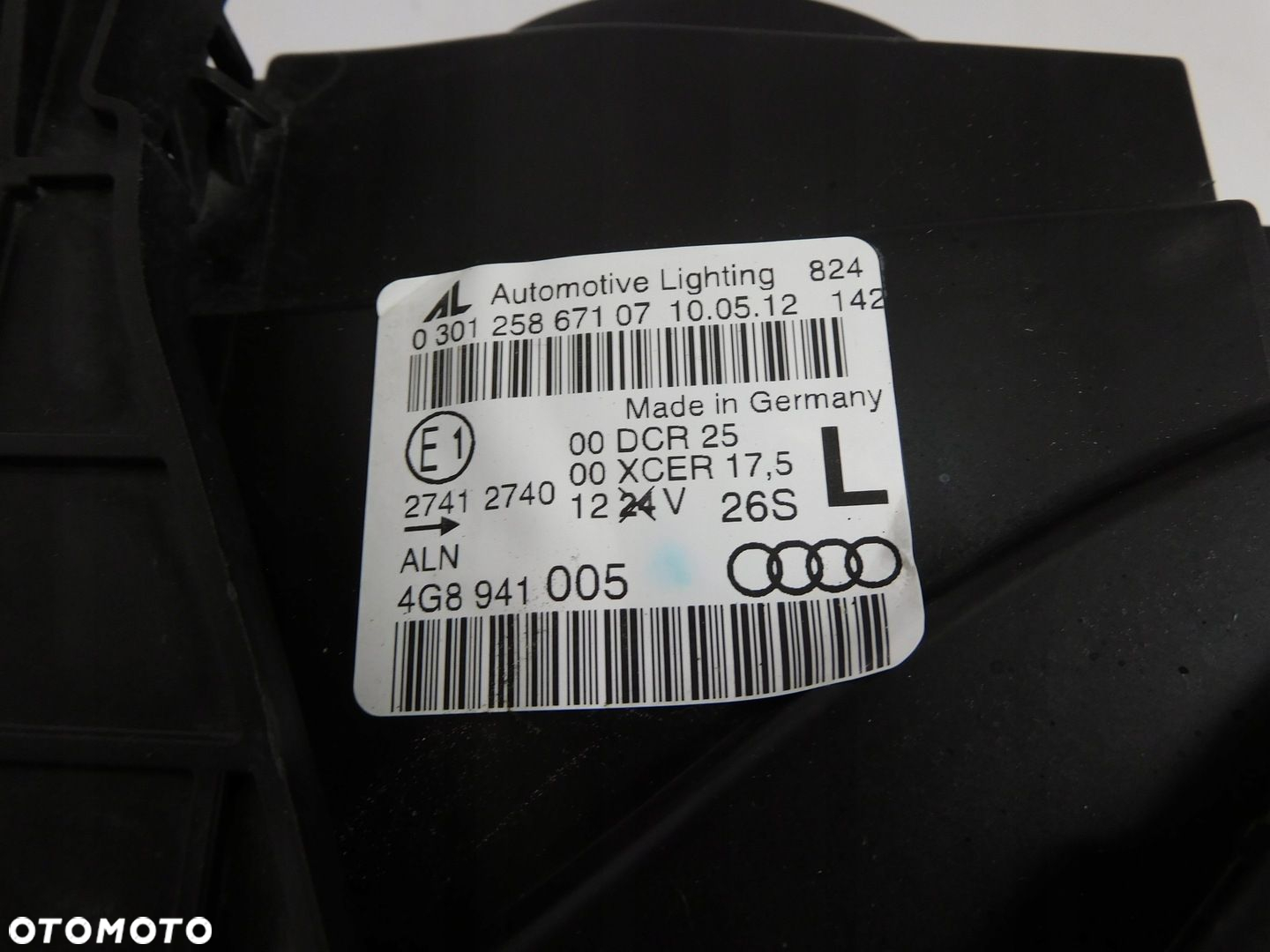 AUDI A7 C7 4G8 LAMPA PRAWA LEWA XENON LED 4G8941006-05 NIE SKRĘTNE ŚLIZGI - 12