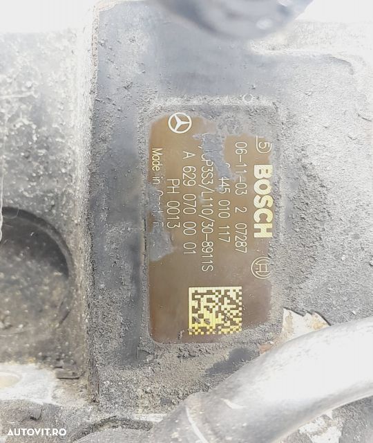 Pompa injectie 4.0 cdi a6290700001 0445010117 Mercedes-Benz S-Class W221 seria - 4