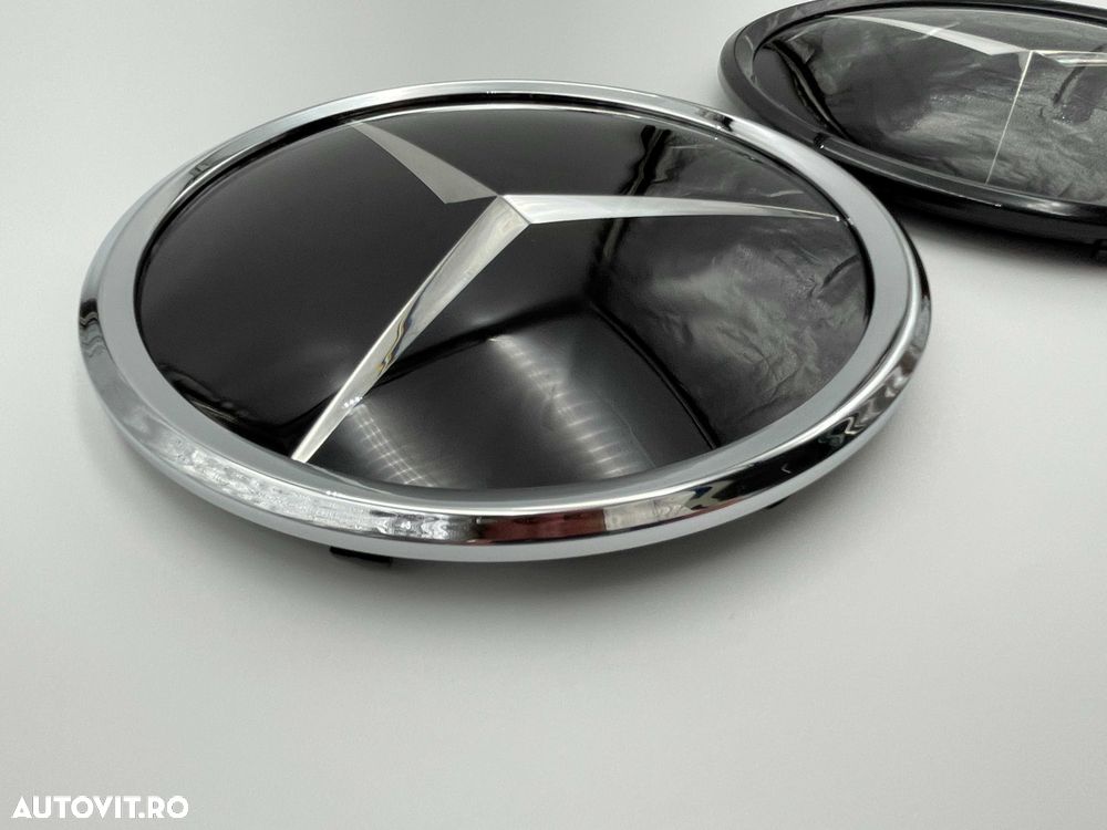 Emblema Compatibila Mercedes grila centrala W213 - 3