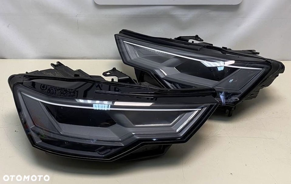Lampa lewa i prawa Audi A6 C8 led komplet kompletne igły - 1