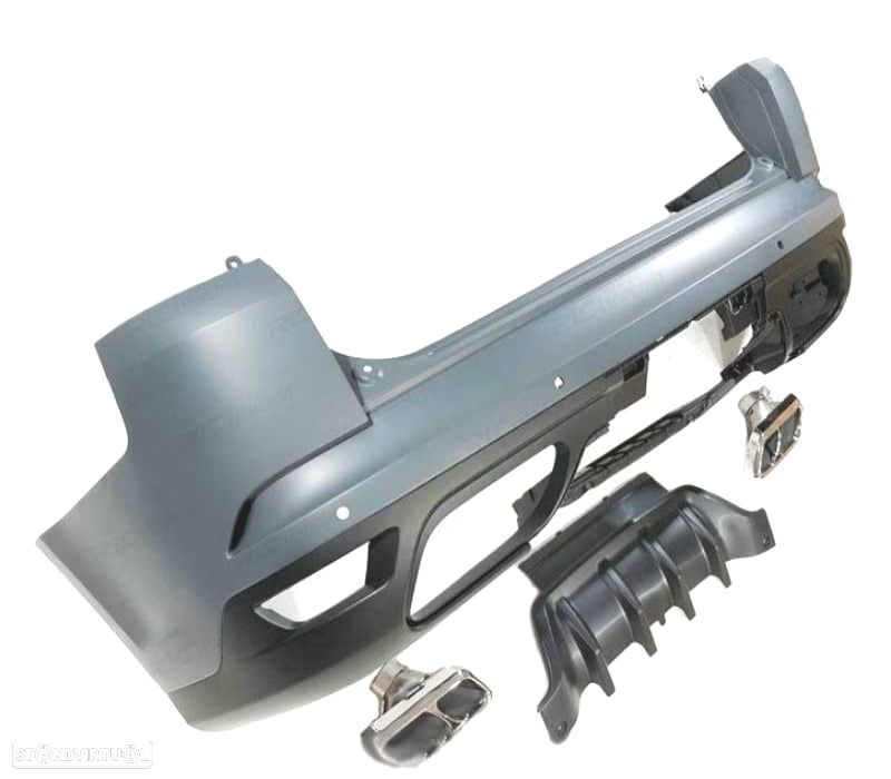 PARA-CHOQUES TRASEIRO RANGE ROVER SPORT L494 13-17 LOOK SVR - 3