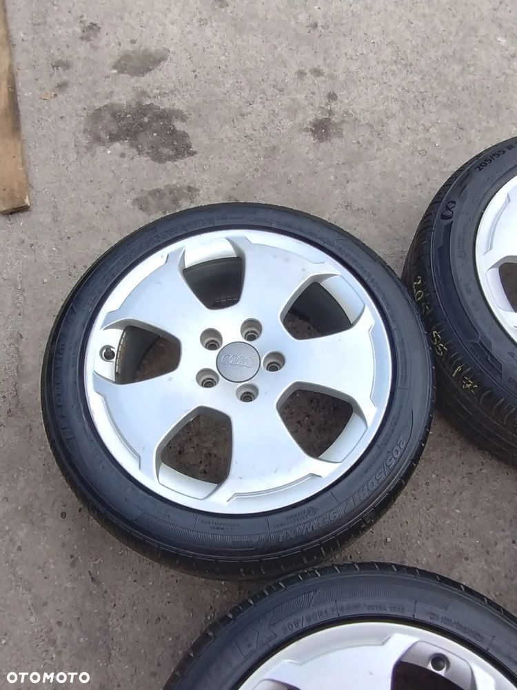 5x112 Felgi Aluminiowe Alufelgi 17 Koła Letnie Lato AUDI 8P0 8P 8V Seat Leon II 2 TOLEDO III 3 ALTEA ALHAMBRA SKODA OCTAVIA II 2 III 3 VW GOLF 5 6 TOURAN CADDY JETTA SHARAN Legnica ALU-RAD 205/50 5,5mm - 8