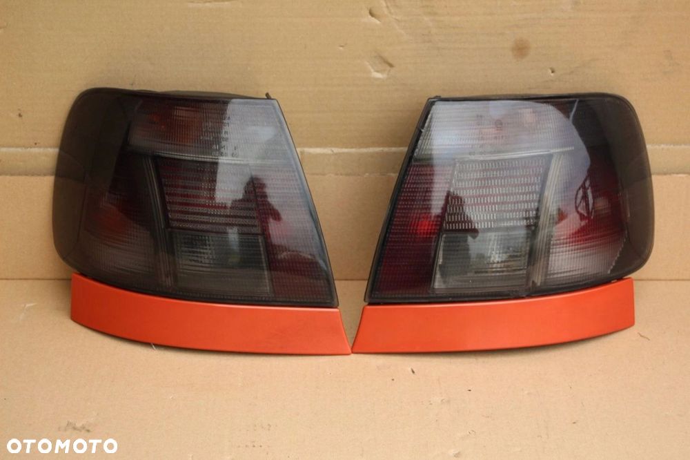Lampy tył tylne AUDI A4 B5 sedan IN PRO BLACK tuning czarne oryginalne ! - 1
