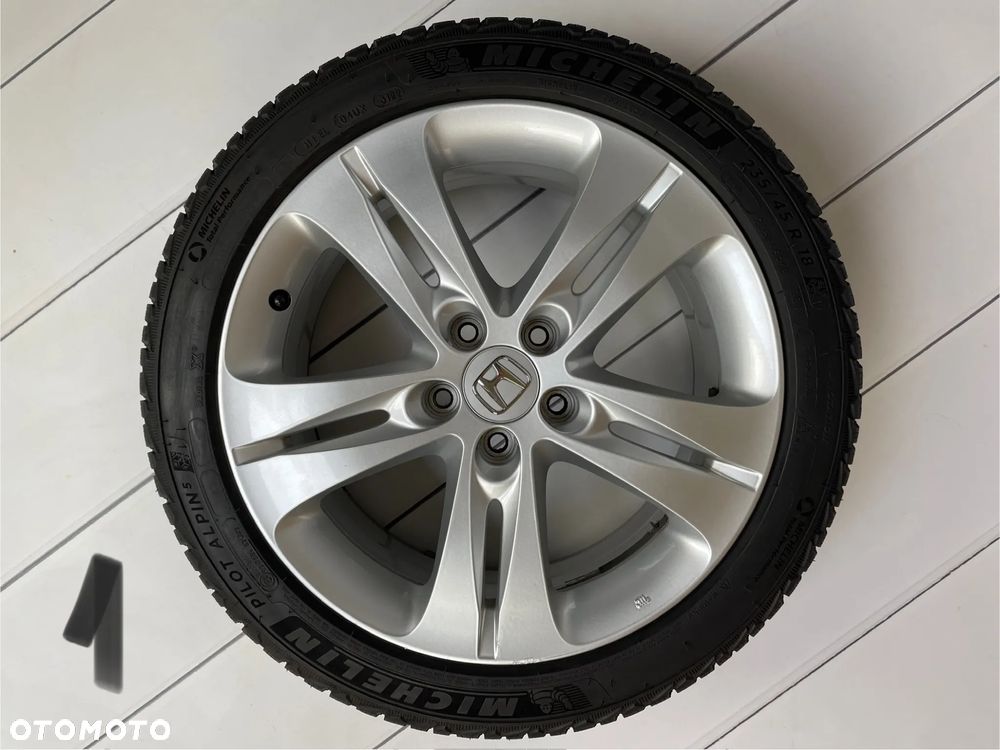 Ładne Felgi 18 Honda Accord VIII Typ S – oryginalne, bardzo dobry stan, 5x114.3 do Honda Accord, CR-V, Civic - 8