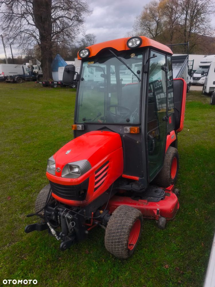 Kubota BX350 4x4 Traktorek komunalny kosiarka pług piaskarka pełen osprzęt - 4