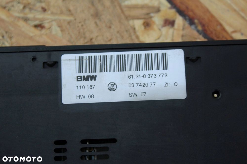 Panel przełącznik DSC grzanie fote BMW e39 8373772 - 3