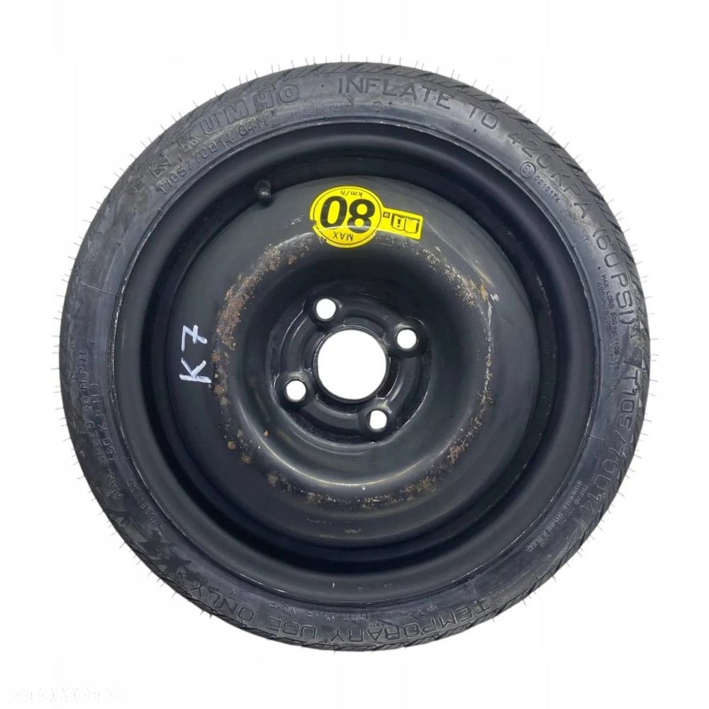 KOŁO DOJAZDOWE MERCEDES E-KLASA W207 C207 105/70R14 2074000102 - 1