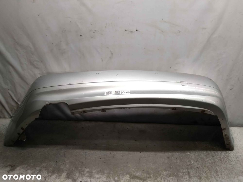 ^ ZDERZAK TYŁ TYLNY BMW E90 SERIA 3 SEDAN TITANSILBER SREBRNY PDC CZUJNIKI - 1