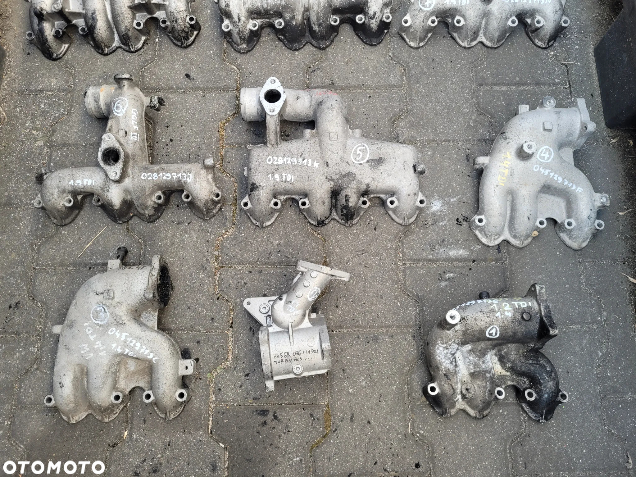 KOLEKTOR SSĄCY ALUMINIOWY VOLKSWAGEN DIESEL - 2