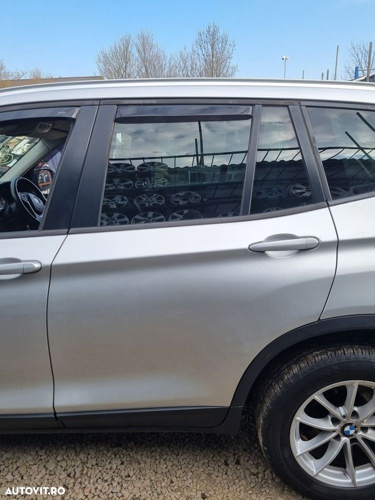 Usa Stanga Spate BMW X3 F25 2010 - 2014 SUV 4 Usi Titansilber 354 (1478) - 1