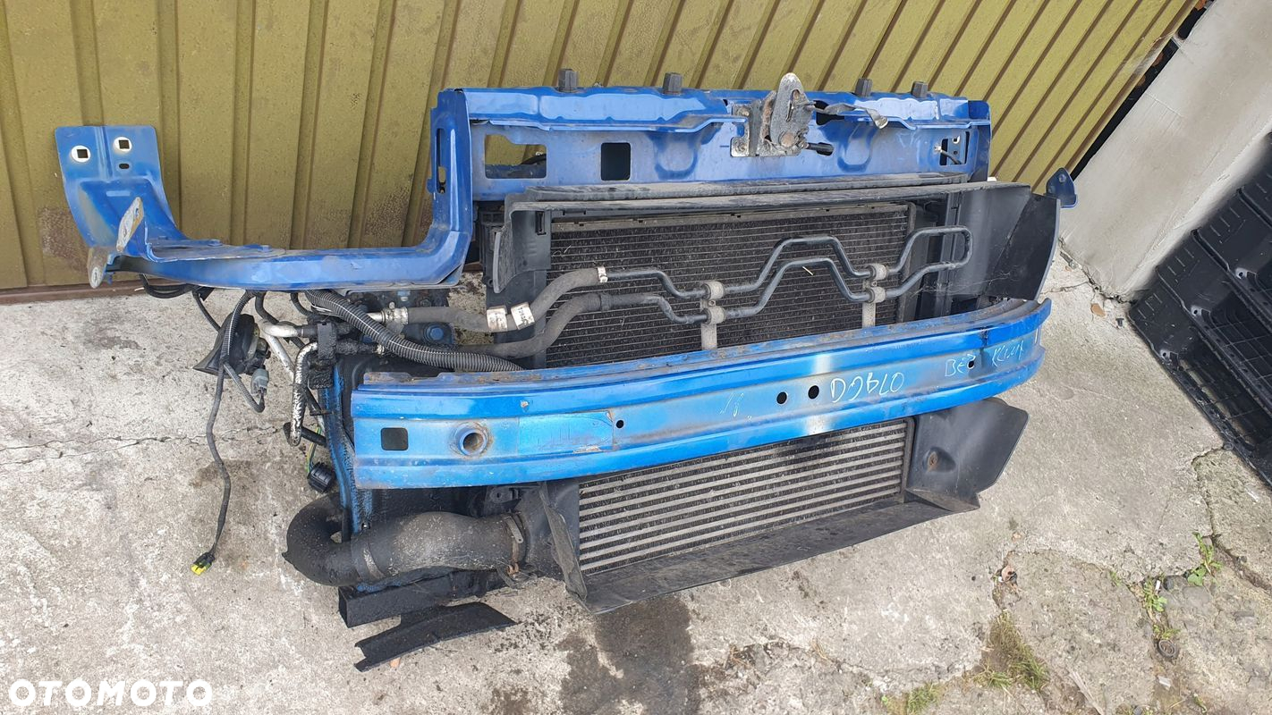 Fiat Doblo 10- 1.3 JTD pas przedni wzmocnienie chłodnice wentylator - 3