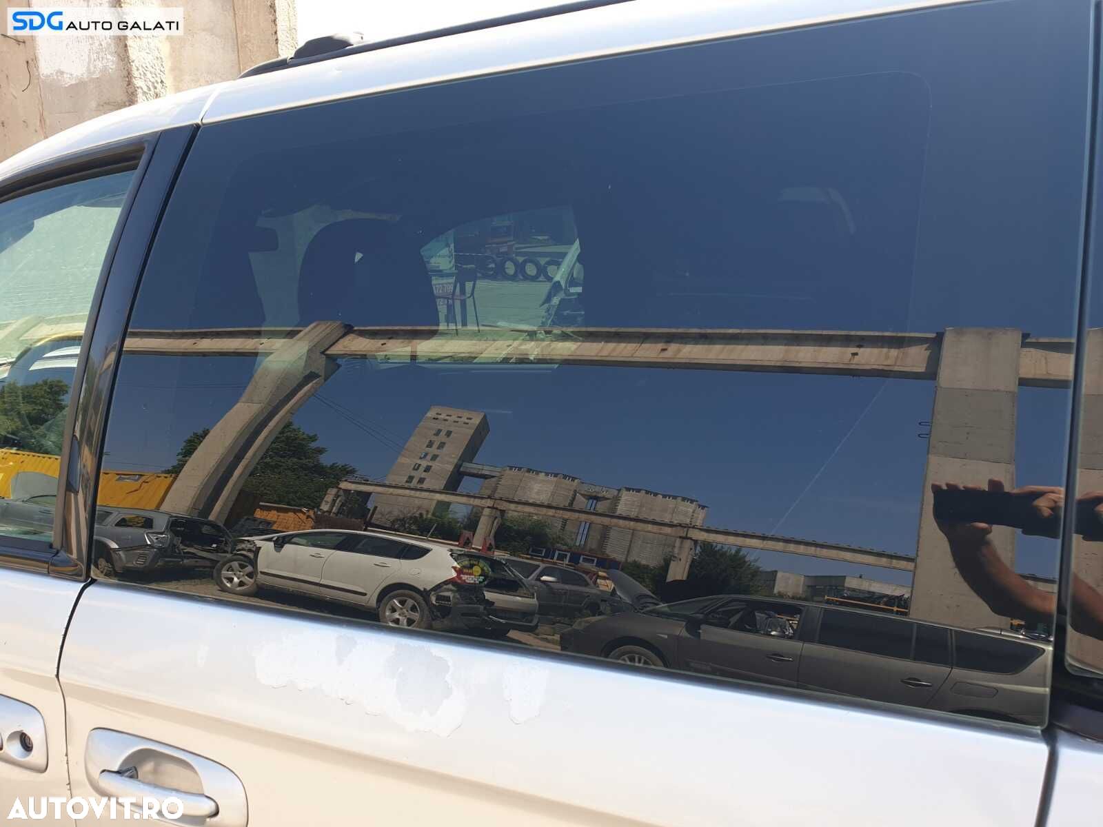 Geam Sticla Fix de pe Usa Portiera Culisanta Stanga Spate Chrysler Voyager IV 2001 - 2008 [K0009] - 1