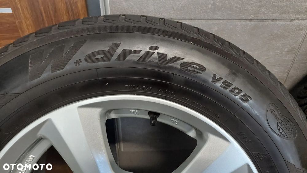 ALUFELGI Z OPONAMI NISSAN 61/2JX15 H2 ET45, 195/65 R15  BIEŻNIK OPON 2 x po 6mm, 2 x po 4mm OPONY Z ROKU 2016 - 8