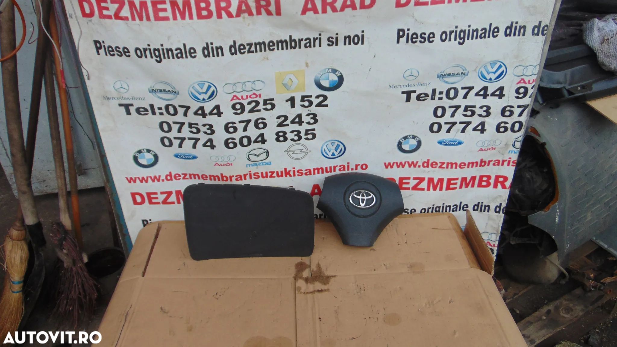 airbag pasager sofer Toyota corolla verso 2002-2004 - 1