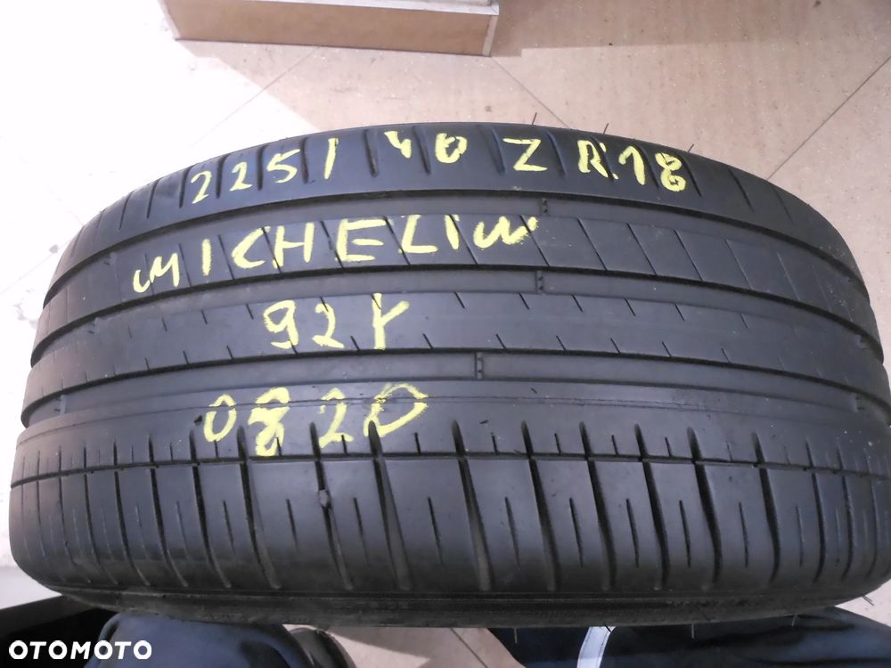 Opona pojedyńcza 225/40r18 michelin pilot sport 3 ZP 6,4mm lato - 1