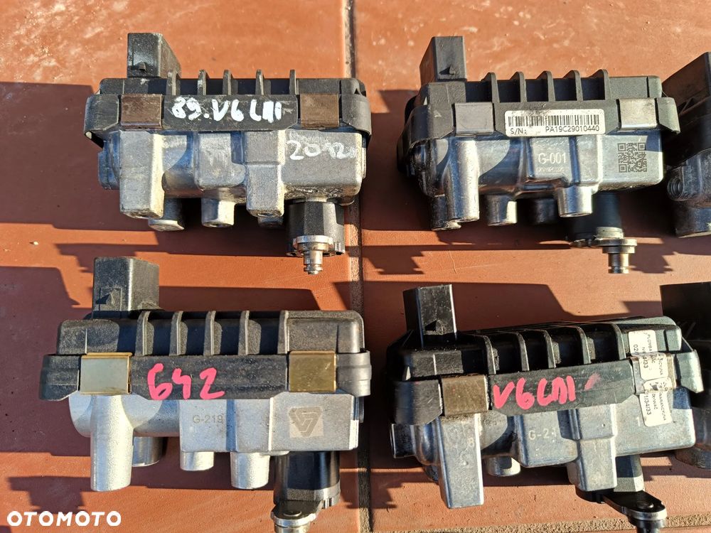 MERCEDES W211 W219 W221 W164 3.0 V6 CDI NASTAWNIK STEROWNIK TURBOSPRĘŻARKI TURBO G-013 G-219 G-001 - 4