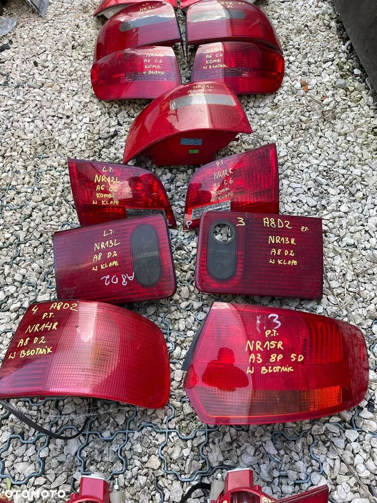 LAMPY TYŁ LEWE PRAWE AUDI - 1