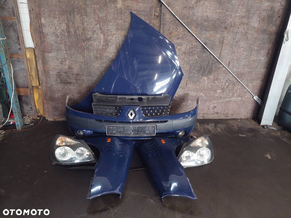 KOMPLETNY PRZÓD RENAULT THALIA I LIFT 0V460 MASKA ZDERZAK BŁOTNIKI LAMPY - 1