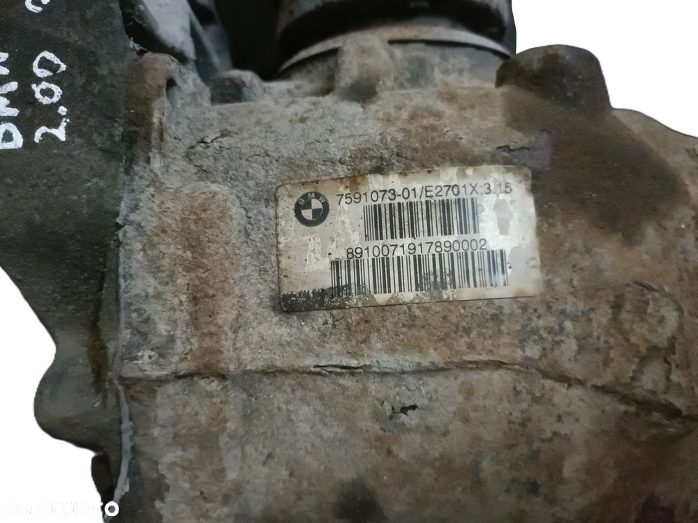 BMW E90 05-12 2,0 D dyfer dyferencjał przekładnia tylnej osi 3.15 * - 3