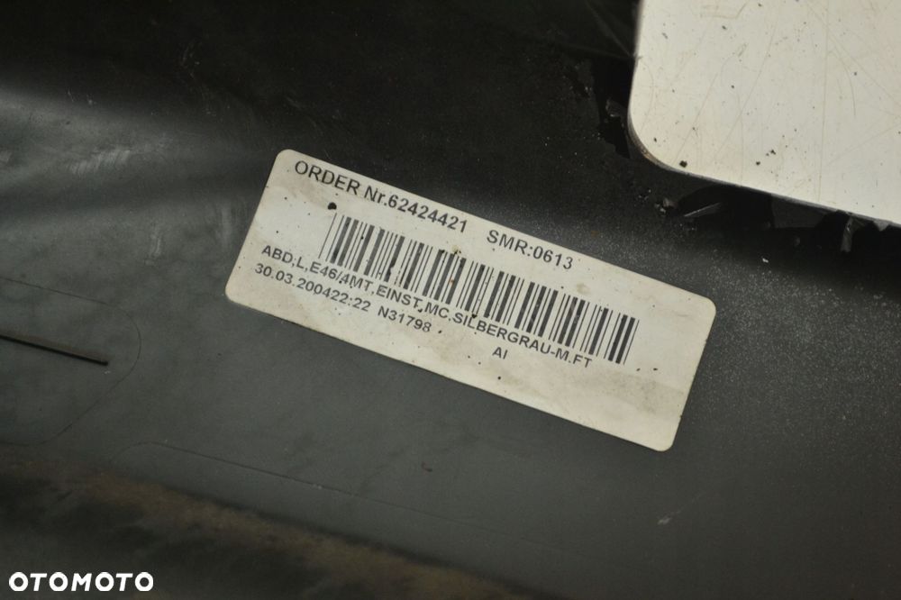BMW E46 SEDAN KOMBI LISTWA PROGOWA LEWA SILBERGRAU MPAKIET - 10