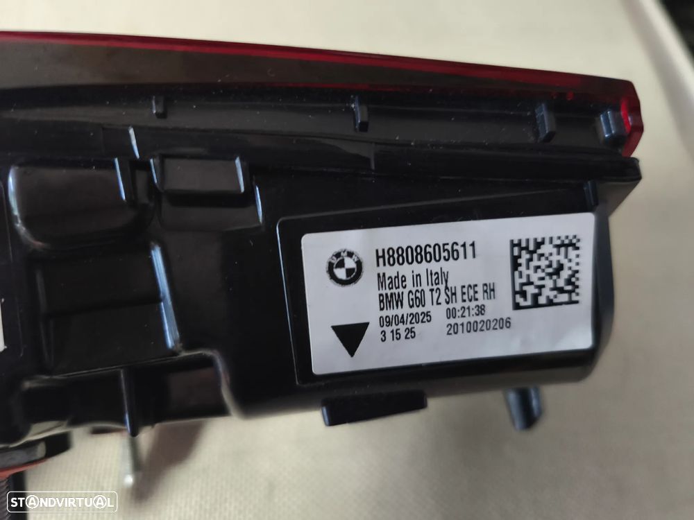 Farol led direito mala BMW serie 5 G60 - H8808605611 - 3