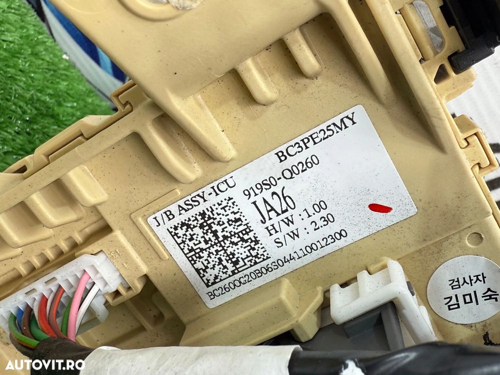 PANOU SIGURANTE DE CONTROL ICU  HYUNDAI I20 1.0 BENZINA 2024 COD OEM 919S0-Q0260 919D5-Q0010 2020-2024 - 8
