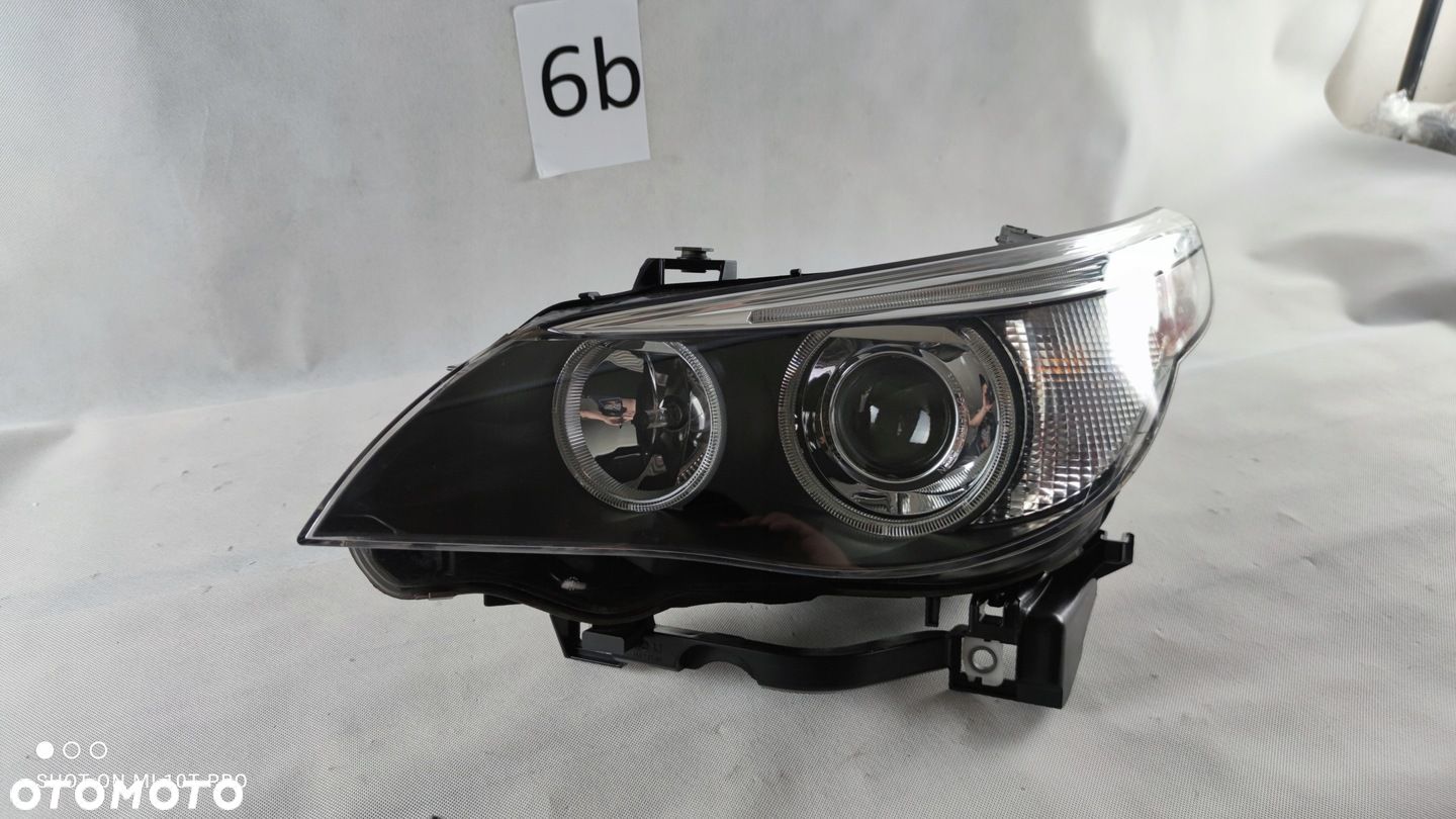 BMW E60 E61 XENON SKRĘTNY LEWY DYNAMIC USA LAMPA - 1