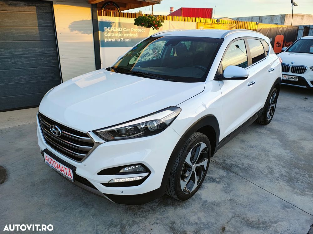 Hyundai Tucson blue 1.7 CRDi 2WD DCT Premium - 1