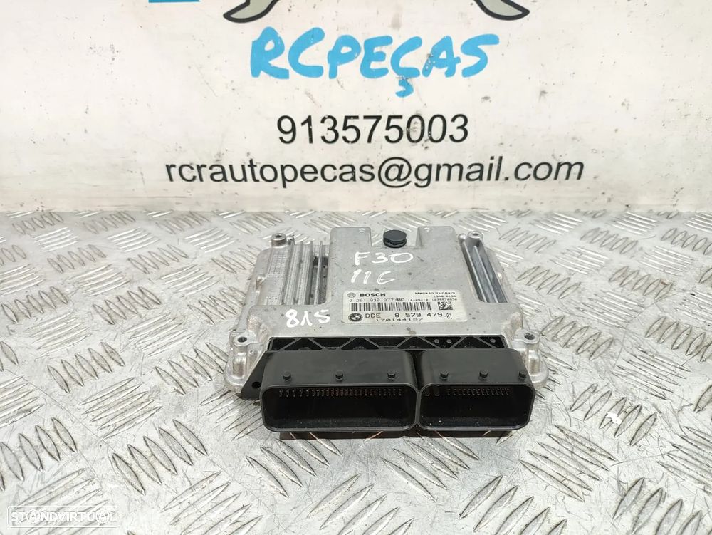 Centralina ECU Motor Bosch / BMW - N47D20 - 116D 118D 318D 116cv 8579479 0281030977 - 2