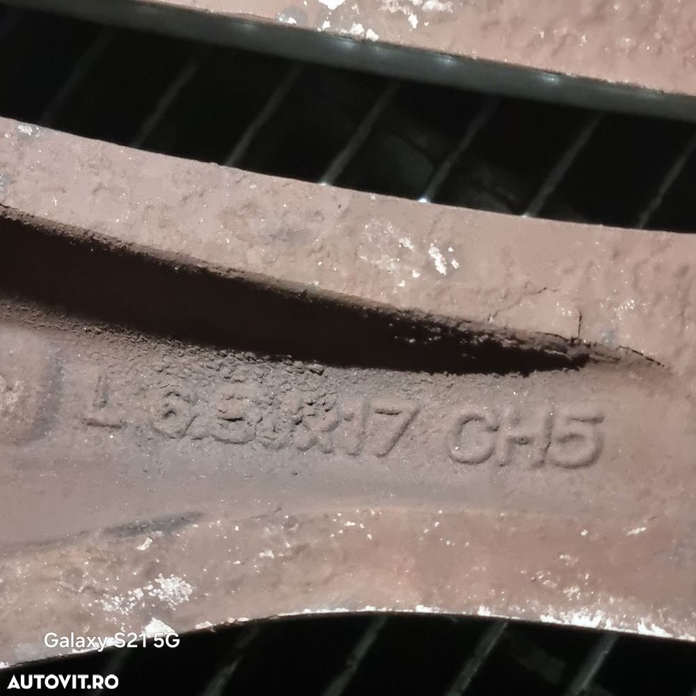 Jante aliaj Nissan Qashqai Facelift 2010 - 2013 (1448) R17 ET40 5*112 - 8