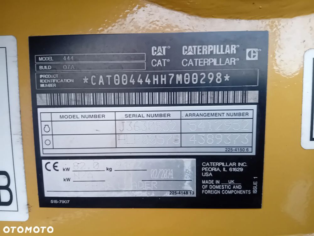 Caterpillar CAT 444 CX /KOPARKA/ŁADOWARKA/JAK NOWA ! - 16